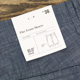 Goodfellow & Co. Mens Linden Cotton 10" Shorts 1667fc9eed32ad Blue 36