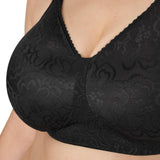 Playtex Womens 18 Hour Ultimate Lift & Support Wireless Bra USBlack 36C