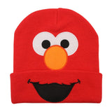Sesame Street Kids Elmo Knit Winter Hat Beanie 1007272525 Red Multi