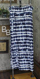 Ultra Flirt Juniors Knit Foldover Maxi Skirt Blue Multi XL