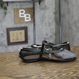 A New Day Womens Issa Mesh Mary Jane Ballet Flats 90870768 Jet Black 7.5M