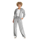 Universal Thread Womens Leisure Studio Velour Hoodie Sweatshirt 92090310 Gray XL