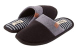 Floopi Womens slip On House Slippers 167dc2261aecd4 Black-3 Black L (9-10)
