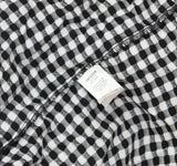 Black Tape Womens Trendy Plus Size Button Front Trapeze Dress Black / White X