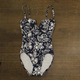 Lauren Ralph Lauren Allora Floral U-wire One-Piece Swimsuit Blue Multi 8