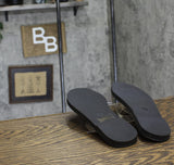 Universal Thread Womens Keilani Thong Flip Flops 93321989 Clear Black 9M