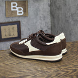 Universal Thread Skyler Jogger Sneakers Low Top Double Lace Chocolate Brown 7M