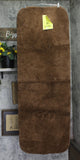 Garland Rug Sedona Plush Runner Rectangle Bath Rug Cinnamon Brown 22x60