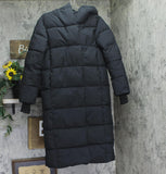 A New Day Winter Mitten Cuffs Hooded Neck Duvet Puffer Jacket Coat Black XS