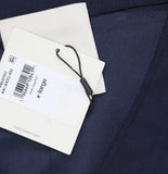 Calvin Klein Womens Stretch Crepe Zip Front Jacket 44C442G Dark Sapphire Blue XL
