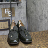 Journee Collection Crawford Block Heel Loafers CRAWFORD Olive Green 11M