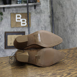 Universal Thread Womens Kinley Ankle Boots 88225769 Cognac Brown 6M