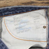 Earnest Sewn Womens Vintage Distressed Distressed Boot Cut Jeans Blue 28