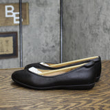 Naturalizer Womens Vivienne Ballet Flats Shoes H1931L2 Black Leather 6.5M