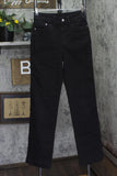 Denim & Co. Cozy Touch Relaxed Straight Jeans A671600 Black 6 Tall