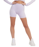 Guess Womens Rib Seamless Yoga Shorts V2GD00ZZ04V