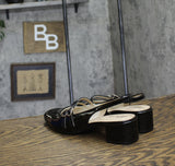 Lifestride Womens Beatrice Pumps Slingback J3764S2 Black Patent 7.5M