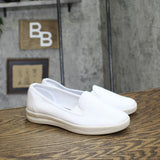 Comfortview Womens The Dottie Slip On Low Top Sneakers White 7.5M