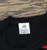 The Grinch Long Sleeve Knit Ugly Christmas Pullover Sweater Black XL