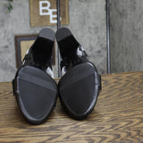 Naturalizer Women Bristol Ankle Strap Chunky Block Heel Sandal Black Smooth 8.5W