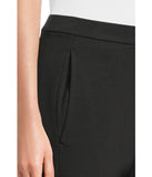 Eileen Fisher Womens Garment Dyed French Terry Slouch Ankle Pant Washed Black XL