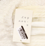A New Day Pearl Embellished Beret Hat Textured 94482942 White FM