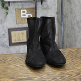 A New Day Womens Celaena Boots Block Heel Mesh 94568457 Black 7.5M