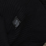 Belldini Womens Quarter Length Zipper Polo Sweater BS235289X Black 1X