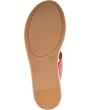 Journee Collection Women's Alissa Espadrille Sandals ALISSA-SLIDE Red 8.5M