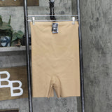 Wacoal Womens Shape Revelation Hourglass High Waist Thigh Shaper Beige Brown 2XL