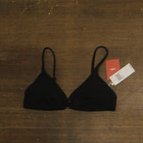 Andie Ring Detail Bonita Bikini Top AT332 Black S