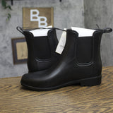 A New Day Chelsea Rain Booties for Women 81885620 Black 7W
