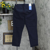 Nautica Jeans Womens Chino Ankle Pants 1784510 Navy Blue 10