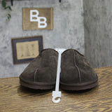 Goodfellow & Co Cruz Genuine Suede Clog Slippers 91308430 Dark Brown 11