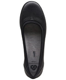 Clarks Of England Womens Ayla Low Flats Shoes 26137787 Black 6M