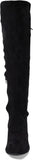 Sugar Ollie Women's Over-the-Knee Dress Boots SGR-OLLIE Black Micro 7.5M
