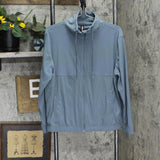 Kirkland Signature Womens Long Sleeve Active Full Zip Jacket 7772008 Blue Gray M