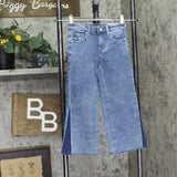 Epic Threads Girls '70s Flared Crop Jeans 100187268GK Kensington Wash Blue 5