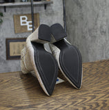 A New Day Womens Cailin Ankle Boots 88375036 Silver Gray 7M