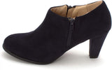 Journee Collection Women's SANZI Fashion Boot SANZI Navy Blue 8M