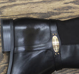 Michael Michael Kors Finley Knee-High Riding Boots 40F1FIFBEL Black 7M