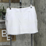 Reel Life Womens Mesh Lined Tennis Golf Skort 1757480 White XL