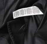 Avec Les Filles Elbow Pad Plaid Buckle Cropped Blazer Jacket Charcoal Black 14
