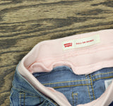 Levi's Baby Girls Skinny Fit Jeans 116100F Palisades Blue 24 Months
