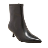 A New Day Womens Lonnie Kitten Heel Stretch Ankle Boots 90511444 Black 9M