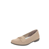 Lifestride Kandi Loafer Slip-On Knit Flats J8289F1 Sand Castle Brown 6.5M
