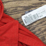 INC International Concepts Womens Sparkle Robe Wrap Infared Sparkle Red L