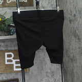 Motherhood Maternity Maternity Knit Casual Shorts Black L