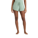 Auden Womens Cooling Jersey Elastic Waistband Knit Pajama Shorts Green XS