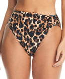 Bar III Night and Day Cheetah-Print Bikini Bottom MBNA24544 Brown Leopard XL